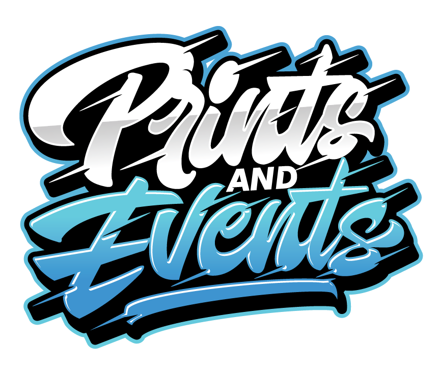 Prints and Events logo